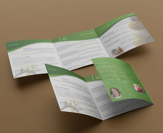 brochure ontwerp Wapser Wellness