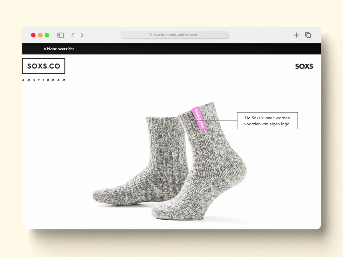 Soxs offerte tool frontend