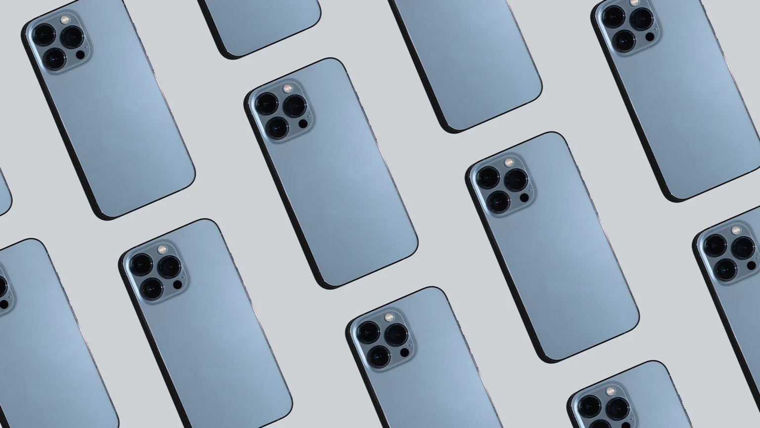 Smartphones naast elkaar als productbeeld van Electimo
