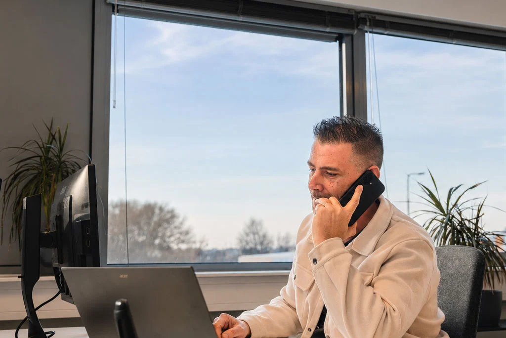 Maatwerk website Pascal bellen