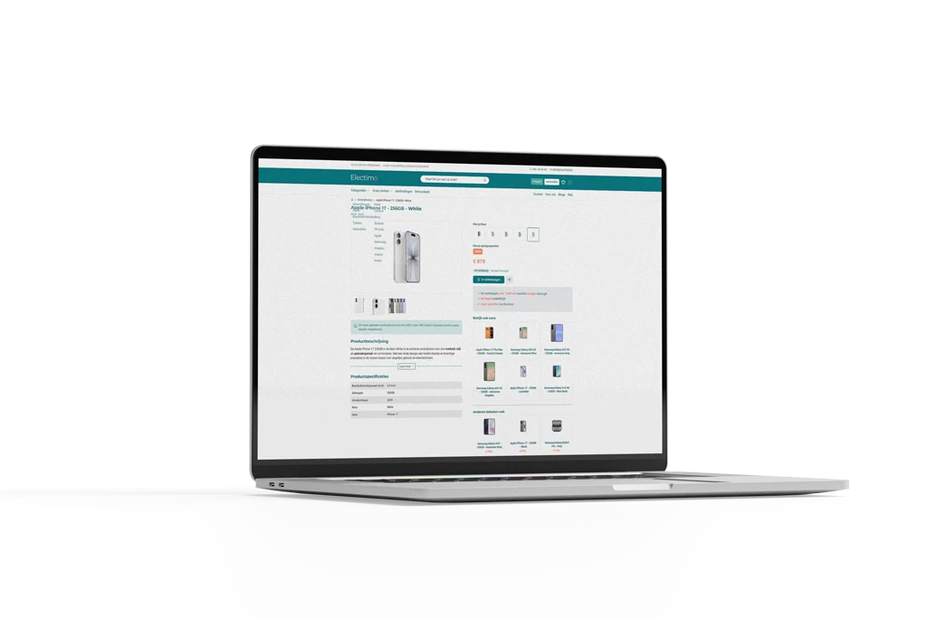 webshop Electimo